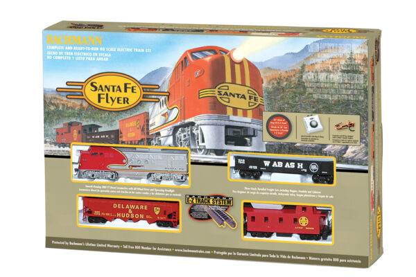  HO Bachmann Sante Fe Flyer